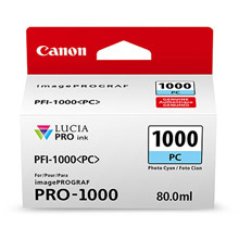 Canon 0550C001AA PFI-1000PC - PHOTO CYAN
